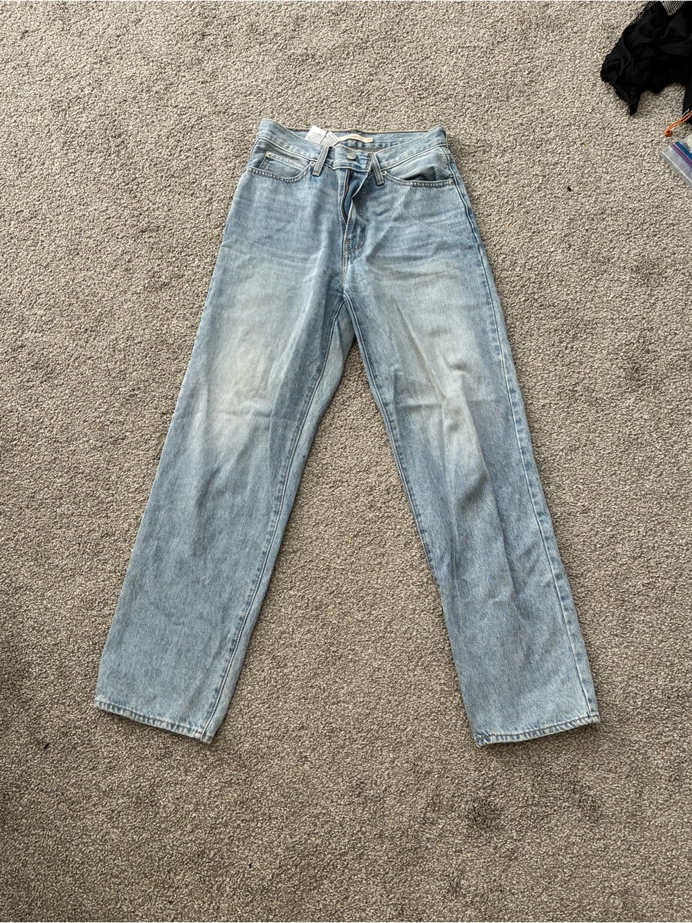Levi's Light Blue Straight Leg Jeans